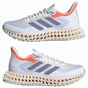 NEW w Tags Adidas 4DFWD 2 Women's Running Shoes 3D Course A Pied Multicolor